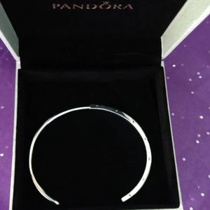 Pandora signiture ID cuff bangle